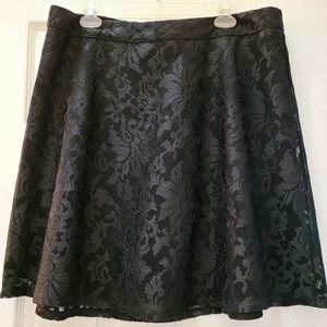 Forever 21+ Lace Lined Skirt
